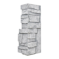 144-BRECKENRIDGE DEEP WIDE STACKED CORNER 24"H X 11"W X 1 1/4"D - Wall Panels