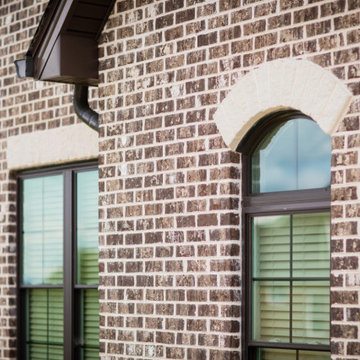 Scottsdale Brick and Arriscraft Citadel Indian Blend