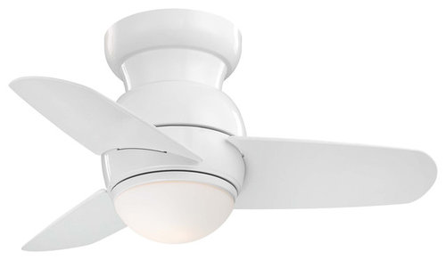 Does This Fan Reverse Direction Minka Aire Spacesaver Flush Mount Ceiling Fan White More Info