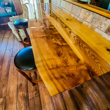 Live Edge Epoxy Counter top