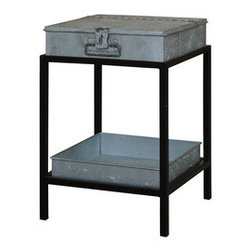 Trunk & Tray Side Table - Side Tables And End Tables