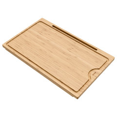 Fab Slabs Natural Wood Camphor Laurel Large Premium Anti-Bacterial Cutting Board