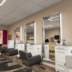 Hair Salon - Recessed Lighting