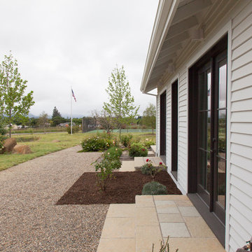 Two Belles Family Compound- Farmhouse, old stone building, red barn