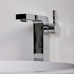 TEC ARTISAN TALL BASIN MIXER TAP WITH SIDE LEVER CHROME - Products