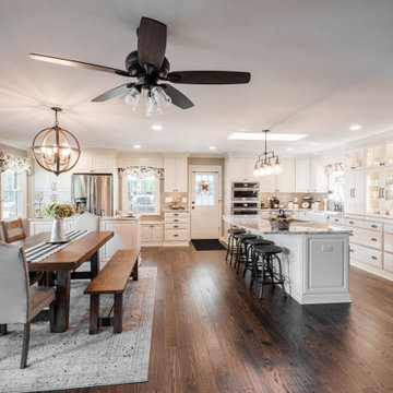 Massive Open Plan Kitchen and Dining Remodel