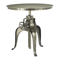 Weston Crank End Table - Side Tables And End Tables