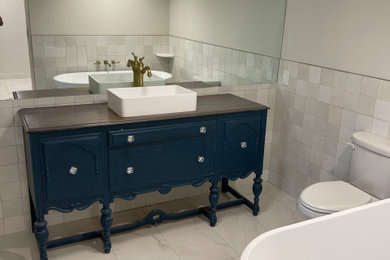 Inspiration for a 1960s bathroom remodel in Salt Lake City