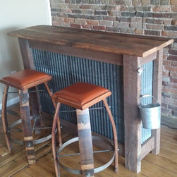 Rustic Barnwood Bar - Products