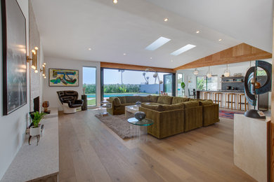Inspiration for a 1950s living room remodel in Los Angeles