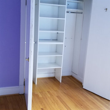 Paint and Custom Closet Remodel