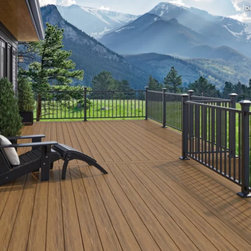 ALX Contemporary Railing - Deck Tiles And Planks