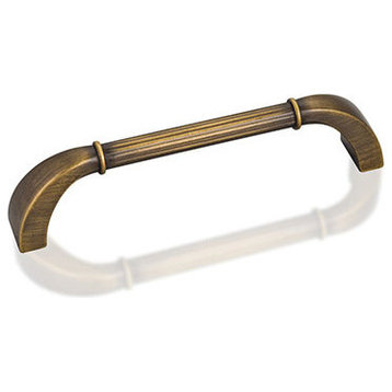 5.04 inches C-C Antique Brass Pull, HRZ281128ABSB