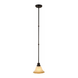 Hardware House - Bristol Series Bronze Interior Lighting Collection, Mini-Pendant Light Fixture - Pendant Lighting