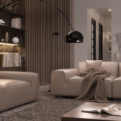 Crowford Leather Sofas - Sofaer & Moduler