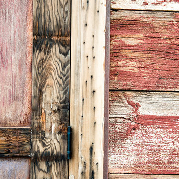 Barn Wood Closeup with Character Marks and Nail Holes