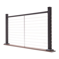 ALX Contemporary Cable Railing - Deck Tiles And Planks