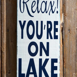 Handcrafted Beach House Decor Signs - Products