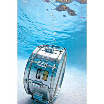 Underwater Drum "Tilt-a-Tom" Photograph, Print or Metal, 16x24, Photographic Pr
