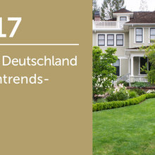 Houzz Deutschland Gartentrends-Studie 2017
