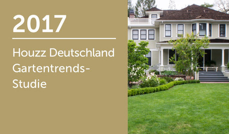 Houzz Deutschland Gartentrends-Studie 2017