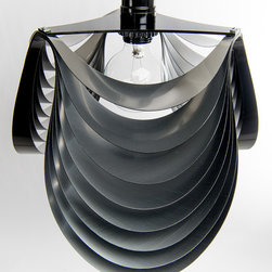 THREE Pendant - Aluminum / Black - Lighting