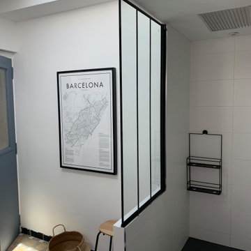 Aménagement d'une salle de bain - avant/après