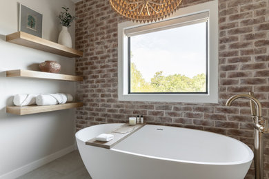 Bathroom - transitional bathroom idea in Austin