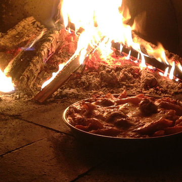 The Kenny Family Wood Fired Brick Pizza Oven in Maine