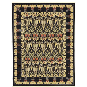 Traditional Stirling 9'x12' Rectangle Onyx Area Rug