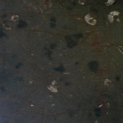 Big Fossil Marble Slab - Kitchen Countertops