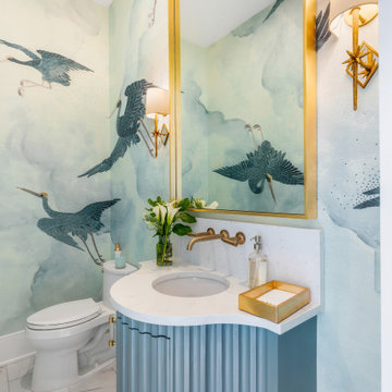 Colorful Kitchen Addition in Bocage