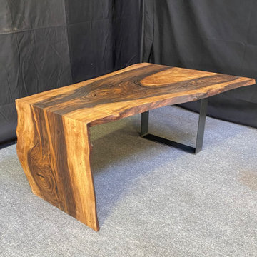 Walnut Waterfall Table