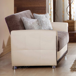 Vella Loveseat in Brown - Loveseats
