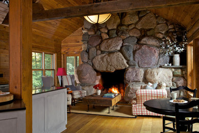 Log Home Style Custom Home