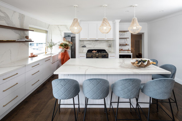 Beach Style Kitchen by Lux Interiors