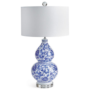 Ming Floral Lamp