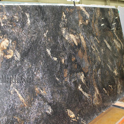 Saturnia Polished Granite Slab - Kitchen Countertops