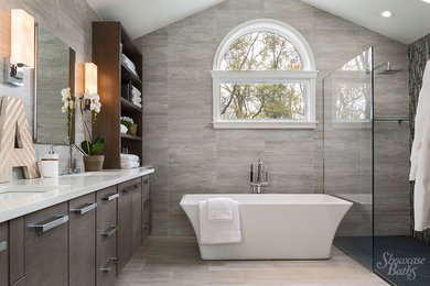 Inspiration for a bathroom remodel in New York