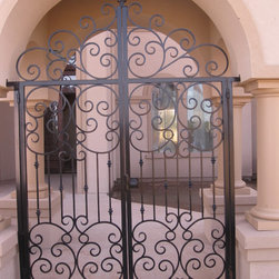 Wrought Iron Exterior Gates - Products