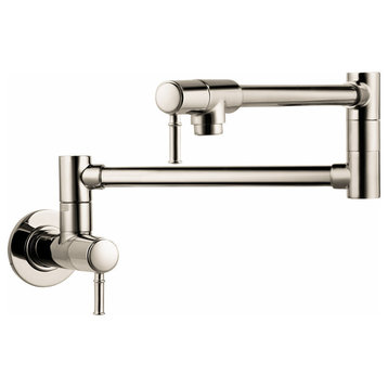 Hansgrohe 04218 Talis C Wall Mounted Double-Jointed Pot Filler - - Polished