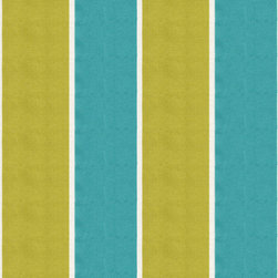 Too Cool for Pool in Chartreuse - Outdoor Fabric