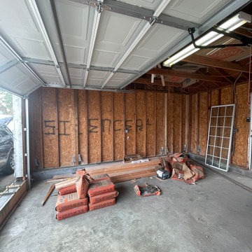 Garage Converting to ADU Studio
