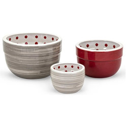 Contemporary Mixing Bowls by ShopLadder