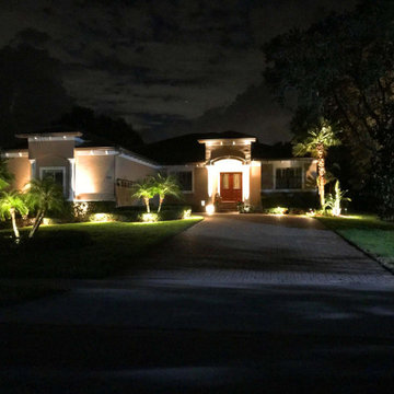 Outdoor Lighting and Landscaping