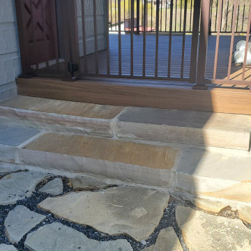 Masonry Patio, Masonry Steps