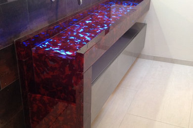 Custom Glass Sink