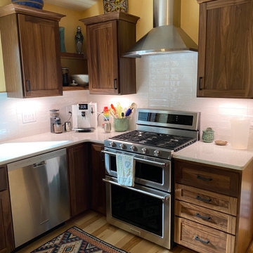 Walnut Refaced Kitchen