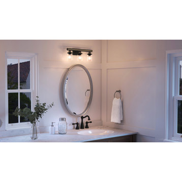 Luxury New Traditional Bath Light, Olde Iron, UEX2376