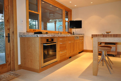 Canmore white oak kitchen